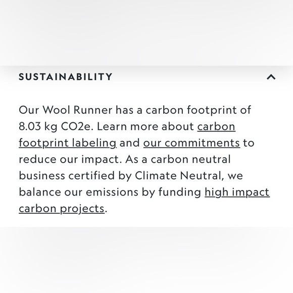 allbirds Men’s Wool Runners NWOT sneakers - Picture 12 of 16